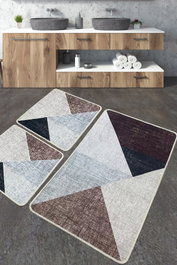 Mijölnir Juego de alfombrillas de baño Phell Multicolor